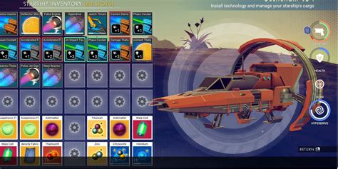 no man's sky ship slots|Inventory .